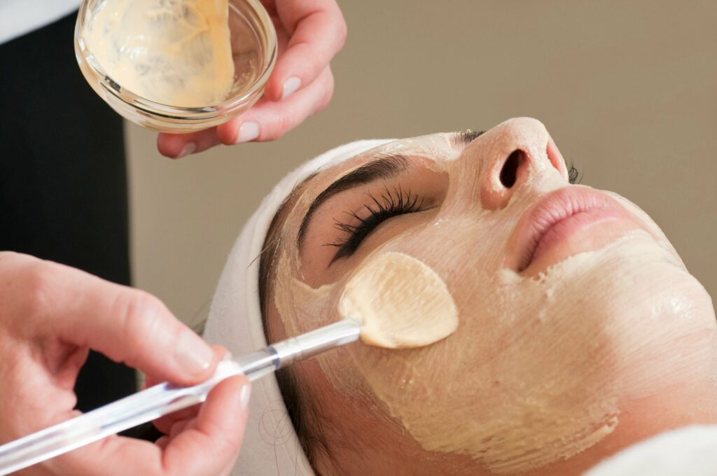 dermatologist giving signature facial